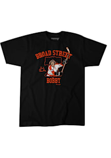Bobby Clarke Philadelphia Flyers Black Broad Street Bobby Short Sleeve Fashion Player T Shirt