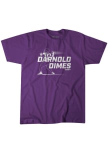 Sam Darnold Minneapolis Purple Dimes Short Sleeve Fashion Player T Shirt
