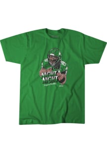 Saquon Barkley Philadelphia Kelly Green Night Night Short Sleeve Fashion Player T Shirt