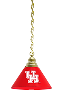 Houston Cougars Single Gold Billiard Lamp