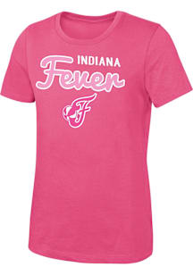 Indiana Fever Girls Pink Big Game Short Sleeve Tee