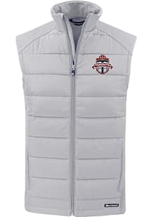 Cutter and Buck Toronto FC Mens Grey Evoke Sleeveless Jacket