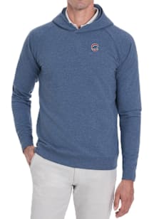 Holderness and Bourne Chicago Cubs Mens Light Blue Lawson Long Sleeve Hoodie