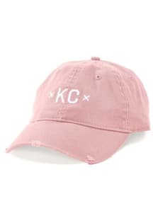 Made Mobb Kansas City Pink KC Signature Womens Adjustable Hat