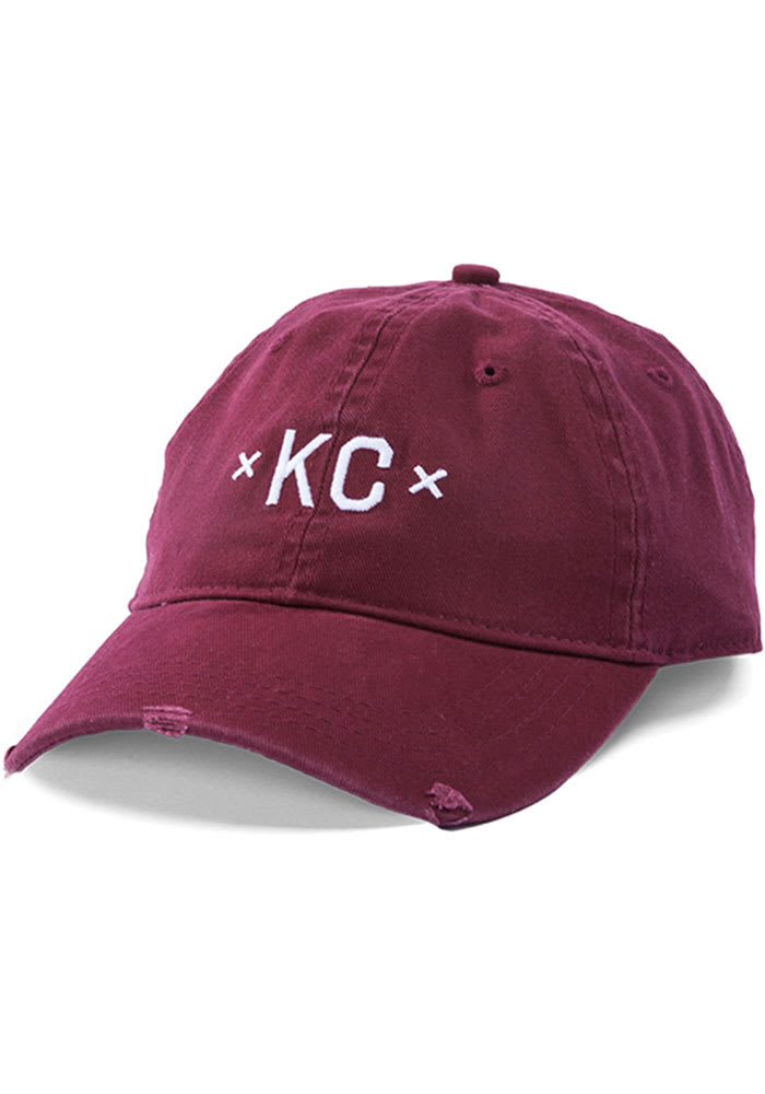 Made Mobb Kansas City KC Signature Adjustable Hat - Maroon