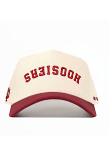 UIN Hat IVORY Upside Down Hoosiers ADJ