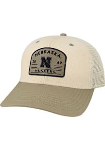Nebraska Cornhuskers Mid Pro Snap Trucker Adjustable Hat -