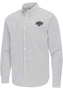 Antigua Los Angeles Kings Mens Ash Ellis Long Sleeve Dress Shirt