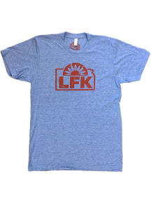 Kansas Blue LFK State Short Sleeve T Shirt
