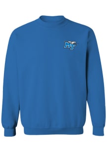 Vive La Fete Middle Tennessee Blue Raiders Womens Blue Impressions Crew Sweatshirt