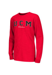 Colosseum Central Missouri Mules Youth Red Rally Loud Long Sleeve T-Shirt