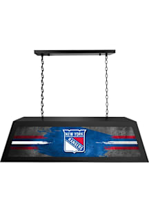 New York Rangers Long Black Billiard Lamp