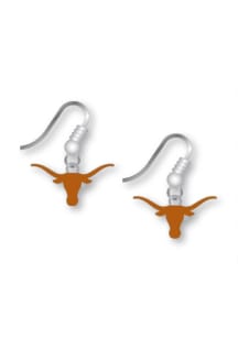 Texas Longhorns Mascot Dangle Womens Earrings