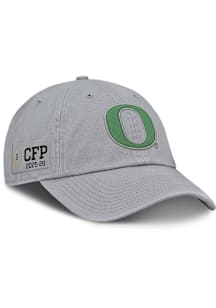 Nike Oregon Ducks College Football Playoff Bound Club Cap Adjustable Hat - Grey