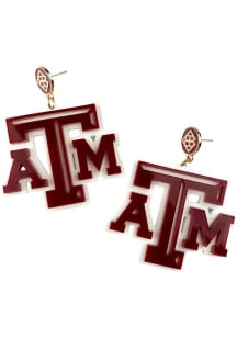 Texas A&amp;M Aggies Logo Womens Earrings