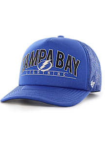 47 Tampa Bay Lightning Backhaul Trucker Adjustable Hat - Blue