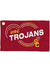USC Trojans Waffle Golf Towel