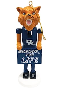 Kentucky Wildcats 6" Mascot Ornament - Blue