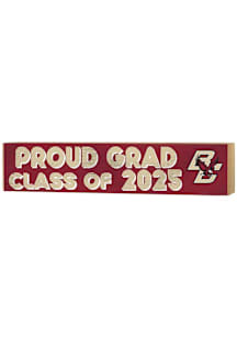 KH Sports Fan Boston College Eagles Class of 2025 graduation graphic Sign - Maroon