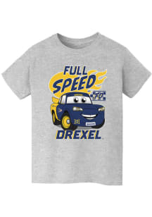 Youth Drexel Dragons Grey Vive La Fete Full Speed Short Sleeve T-Shirt