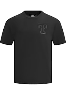 Pro Standard Texas Rangers Black Neutral Short Sleeve Fashion T Shirt