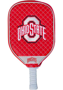 Red Ohio State Buckeyes Quilted Cover Pickleball Paddles