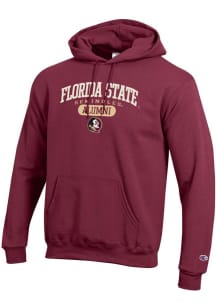 Champion Florida State Seminoles Mens Red Pill Alumni Powerblend Long Sleeve Hoodie