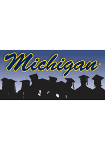 Michigan Wolverines Graduation Design Card