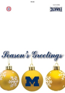 Michigan Wolverines Holiday Card Card Sets