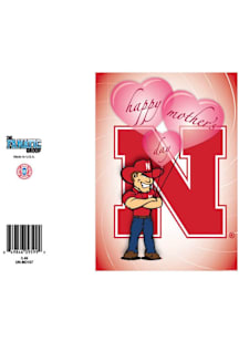 Nebraska Cornhuskers Mothers Day Card -