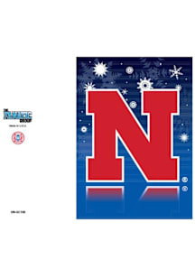 Nebraska Cornhuskers Snowflake Card -