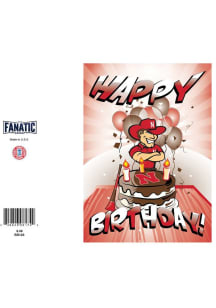 Nebraska Cornhuskers Birthday Card -