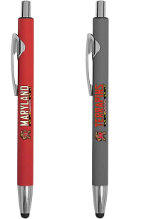Red Maryland Terrapins 2 Pack Pen Set