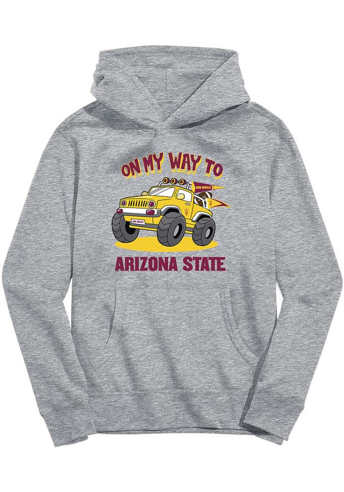 Arizona State Sun Devils Vive La Fete Youth ATHLETICGREY On