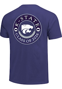 K-State Wildcats Class of 2026 Short Sleeve T Shirt - Purple