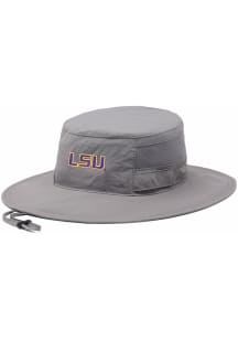 Columbia LSU Tigers Grey Bora Bora Booney II Mens Bucket Hat