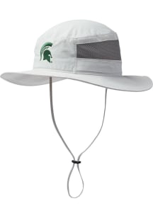 Columbia Michigan State Spartans Grey Bora Bora Booney II Mens Bucket Hat
