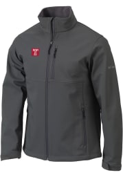 Columbia Temple Owls Mens Charcoal Ascender Heavyweight Jacket