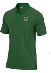 Columbia Cleveland State Vikings Mens Green Sunday Short Sleeve Polo