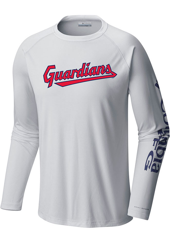 Columbia Cleveland Guardians Navy Blue TERMINAL TACKLE Long Sleeve T-Shirt
