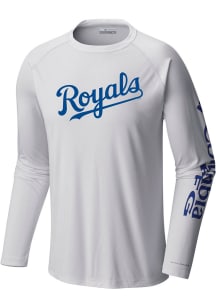 Columbia Kansas City Royals Blue TERMINAL TACKLE Long Sleeve T-Shirt