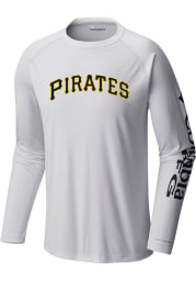 Columbia Pittsburgh Pirates Black TERMINAL TACKLE Long Sleeve T-Shirt