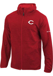 Columbia Cincinnati Reds Mens Red Its Time Medium Weight Jacket