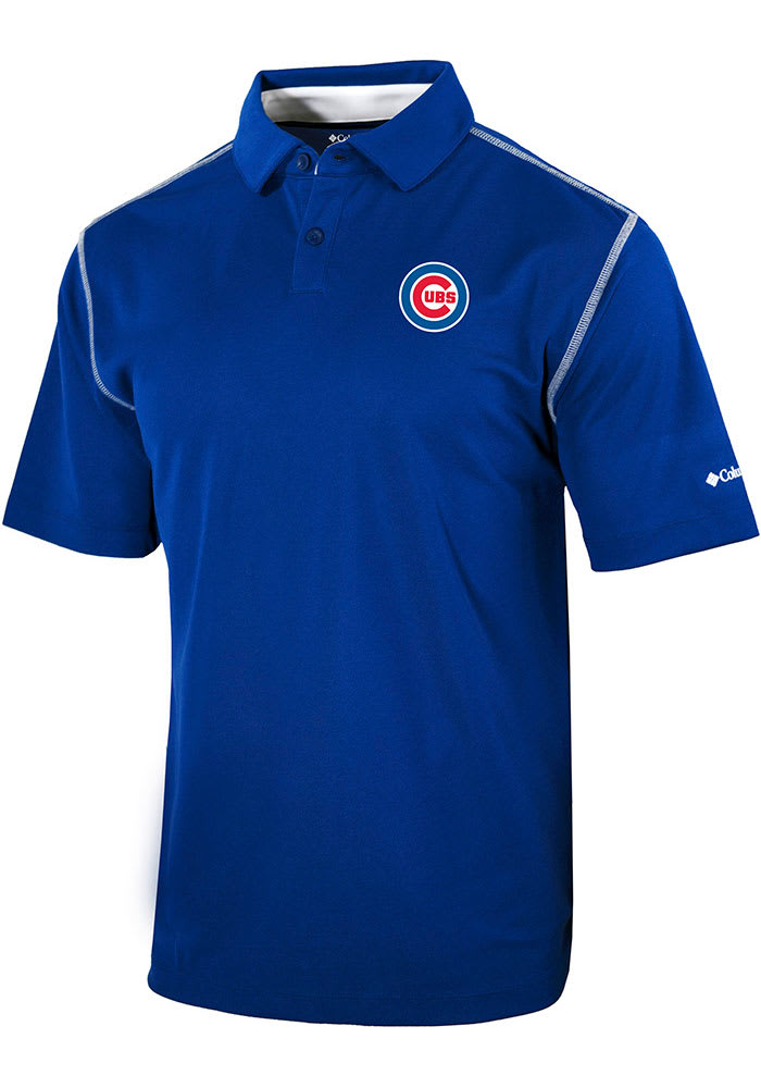 Antigua Women's Chicago Cubs Tribute Grey Performance Polo
