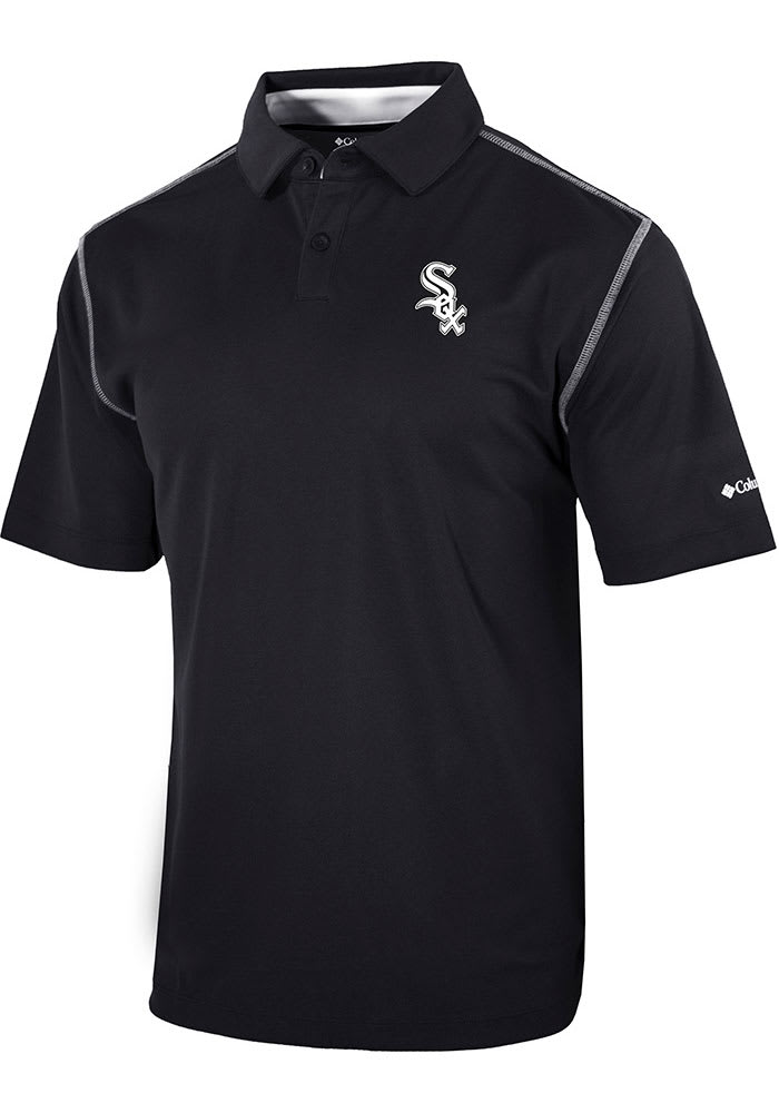 Antigua MLB Chicago White Sox Spark Short-Sleeve Polo Shirt