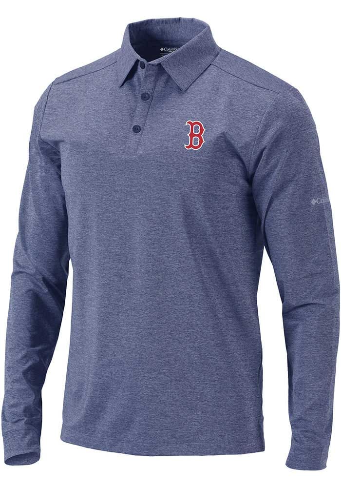 Boston Red Sox Columbia Omni-Wick Shotgun Quarter-Zip Pullover Top