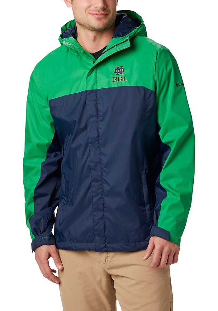 Columbia Notre Dame Fighting Irish Mens Glennaker Storm Light Weight ...