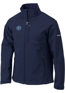 Mens New York City FC Columbia Mens Ascender Heavyweight Jacket - Navy Blue