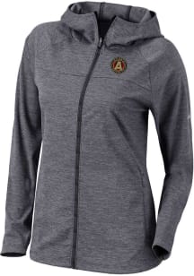 Columbia Atlanta United FC Womens Black Omni-Wick Half Shot Light Weight Jacket