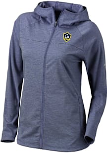 Columbia LA Galaxy Womens Navy Blue Omni-Wick Half Shot Light Weight Jacket